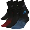 Adidas Boys Badge Of Sport Quarter Socks 6 Pairs