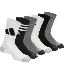 Adidas Boys Cushioned Crew Socks 6 Pairs