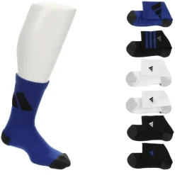 Adidas Boys Cushioned Crew Socks 6 Pairs