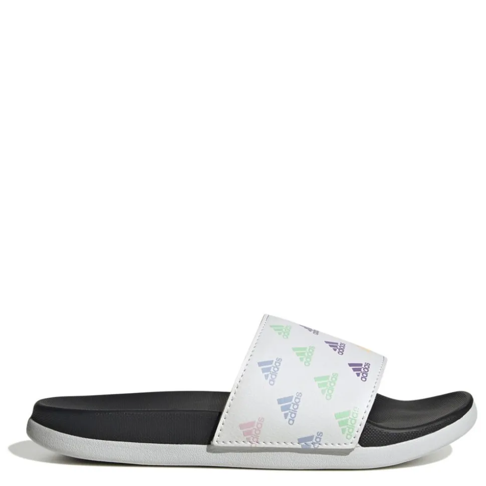 Adidas Girls Little And Big Kid Adilette Comfort Slide Sandal