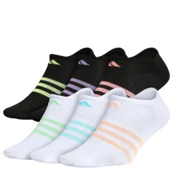 Adidas Girls Superlite No Show Socks 6 Pairs