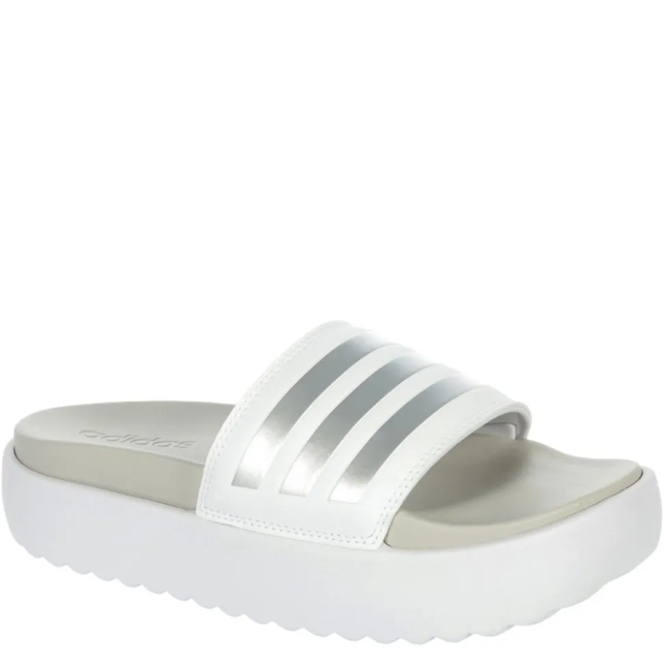 Adidas Womens Adilette Platform Slide Sandal