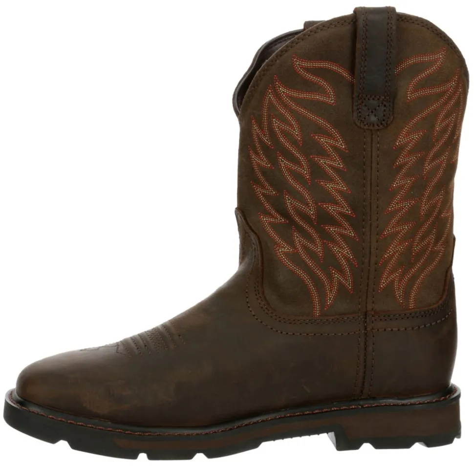 Ariat Mens Groundbreaker Waterproof Work Boot