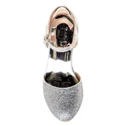 Badgley Mischka Girls Little-Big Kid O-Bm89859Nsilv Dress Pump