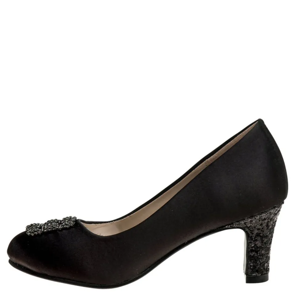 Badgley Mischka Girls Little And Big Kid O-Bm89861Nblk Dress Pump