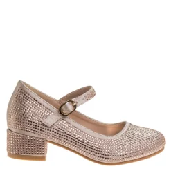 Badgley Mischka Girls Little-Big Kid Glitterful Dress Shoe