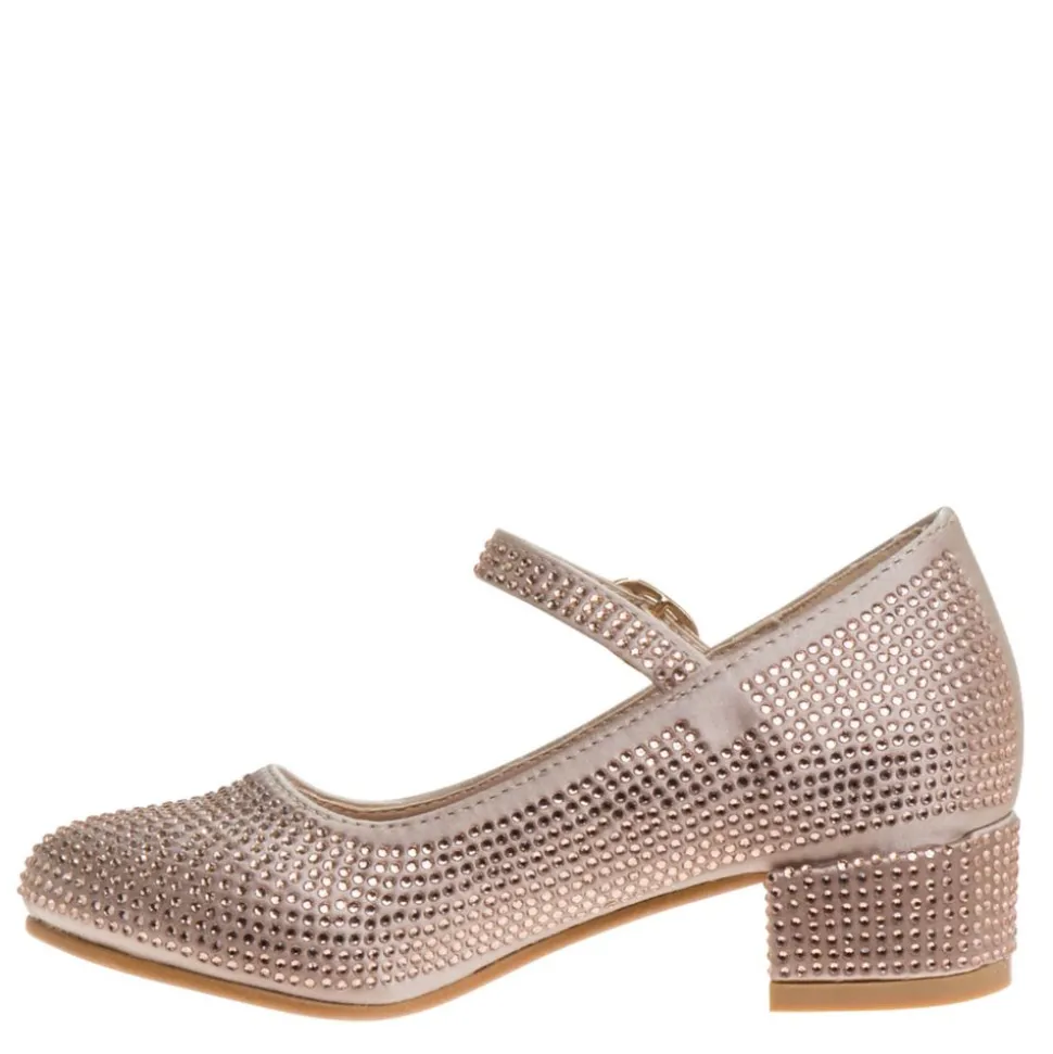 Badgley Mischka Girls Little-Big Kid Glitterful Dress Shoe