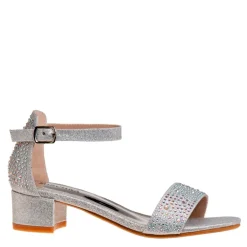 Badgley Mischka Girls Little And Big Kid O-Bm80285Ssilv Dress Sandal
