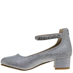 Badgley Mischka Girls Little And Big Kid O-Bm90021Msilv Dress Pump