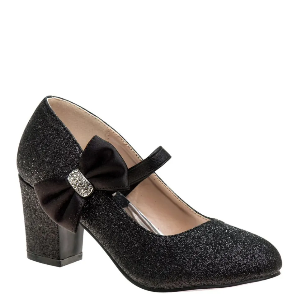 Badgley Mischka Girls Little-Big Kid Bownus Dress Shoe