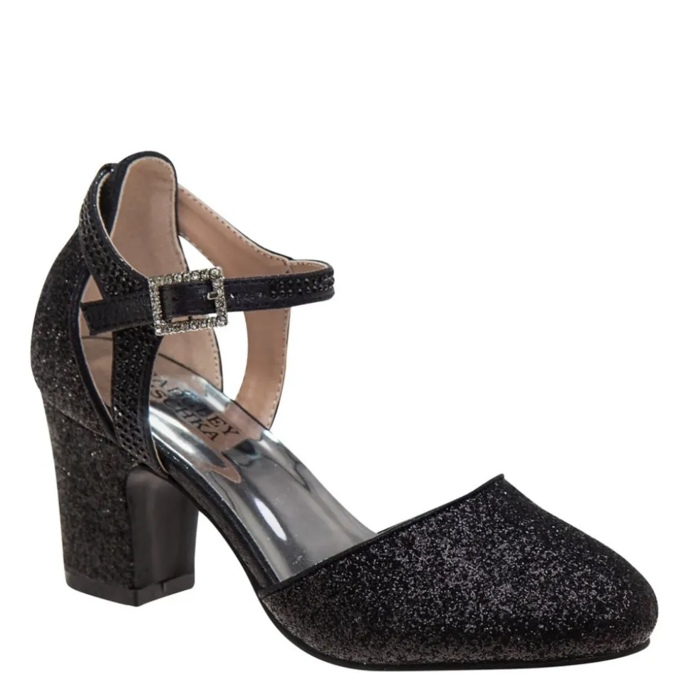 Badgley Mischka Girls Little-Big Kid O-Bm89859Nblk Dress Pump