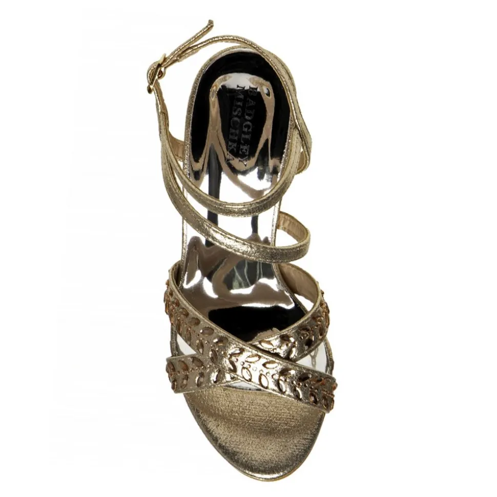 Badgley Mischka Girls O-Bm84020Mrosg Dress Sandal