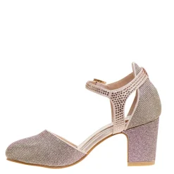 Badgley Mischka Girls O-Bm89859Nrosg Dress Pump