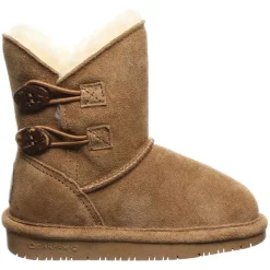Bearpaw Girls Toddler-Little Kid Rosaline Fur Boot