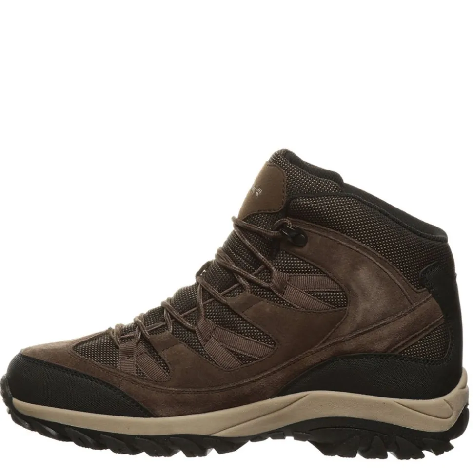 Bearpaw Mens Tallac Waterproof Mid Hiking Boot
