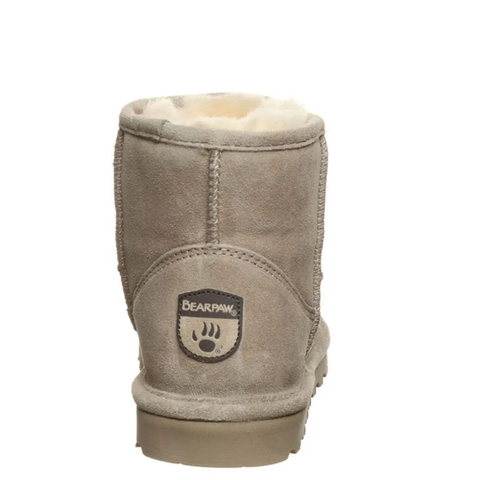 Bearpaw Womens Alyssa Wide Fur Boot