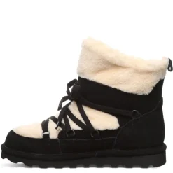Bearpaw Womens Anastacia Lace Up Fur Boot