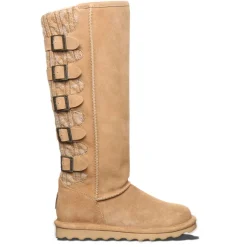Bearpaw Womens Boshie Tall Fur Boot