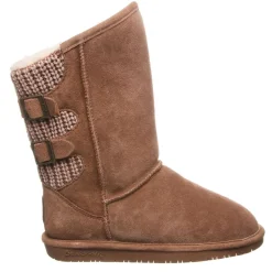 Bearpaw Womens Boshie Wide Fur Boot
