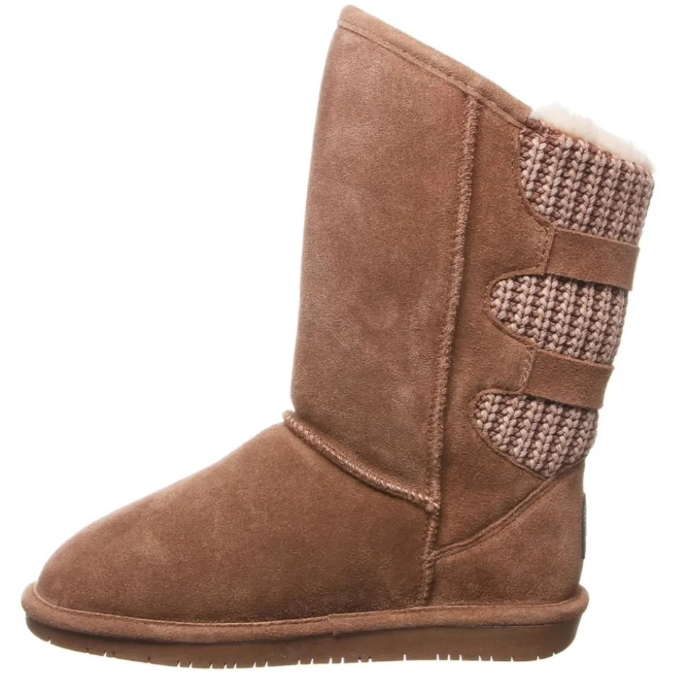 Bearpaw Womens Boshie Wide Fur Boot