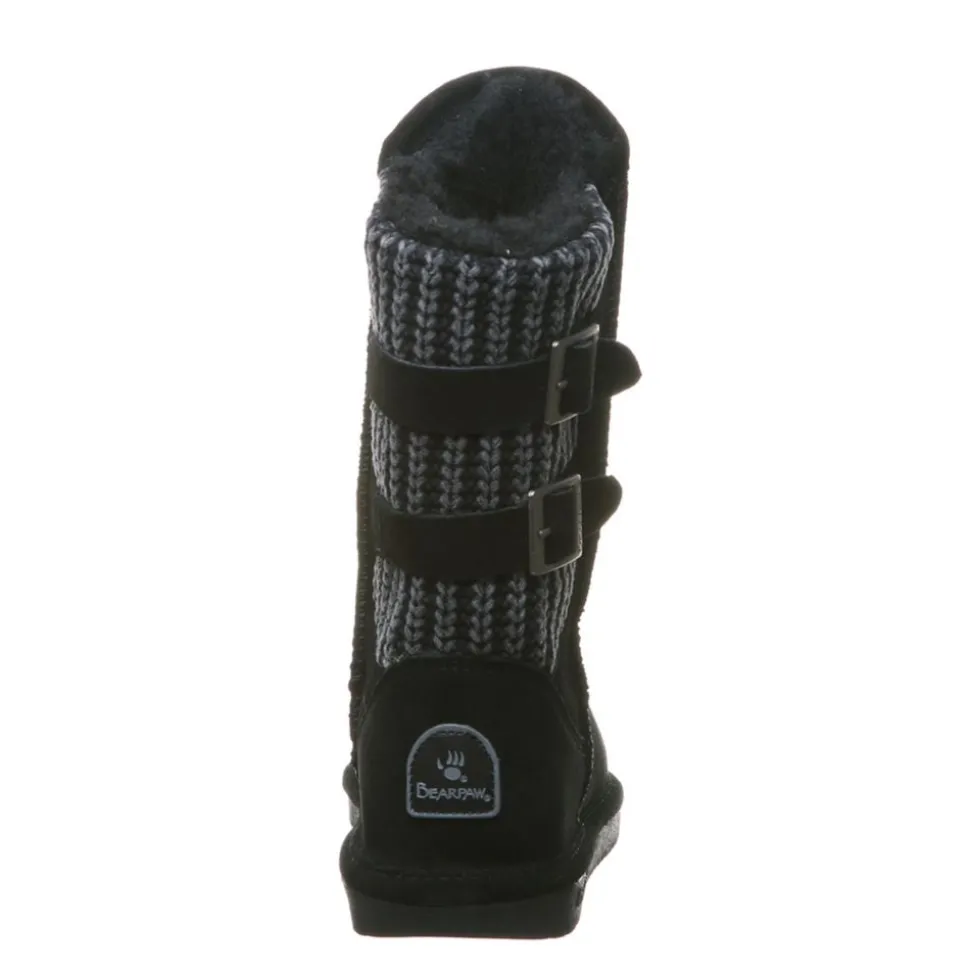 Bearpaw Womens Boshie Wide Fur Boot