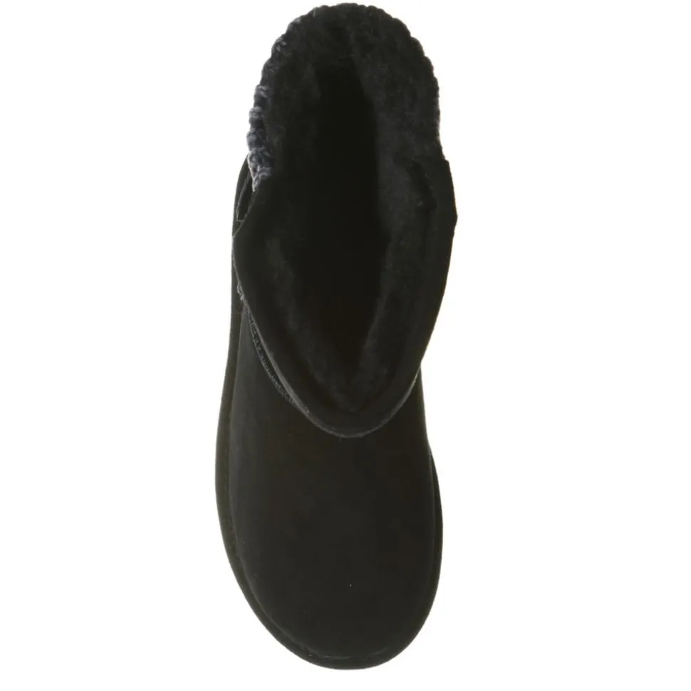 Bearpaw Womens Boshie Wide Fur Boot