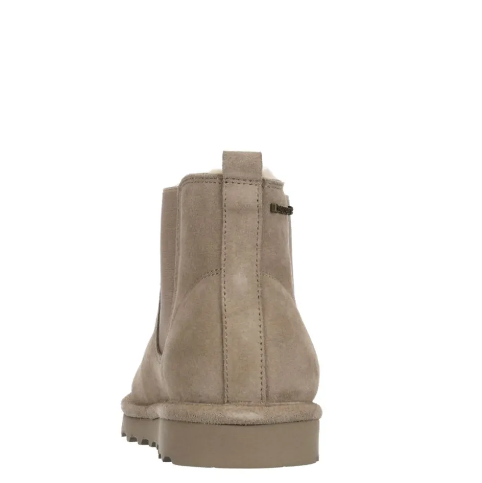 Bearpaw Womens Drew Short Fur Boot