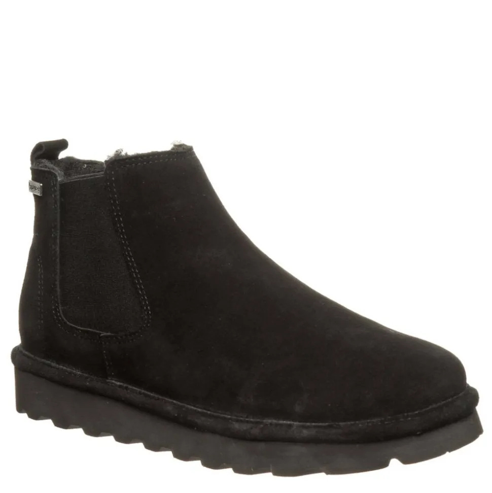 Bearpaw Womens Drew Short Fur Boot