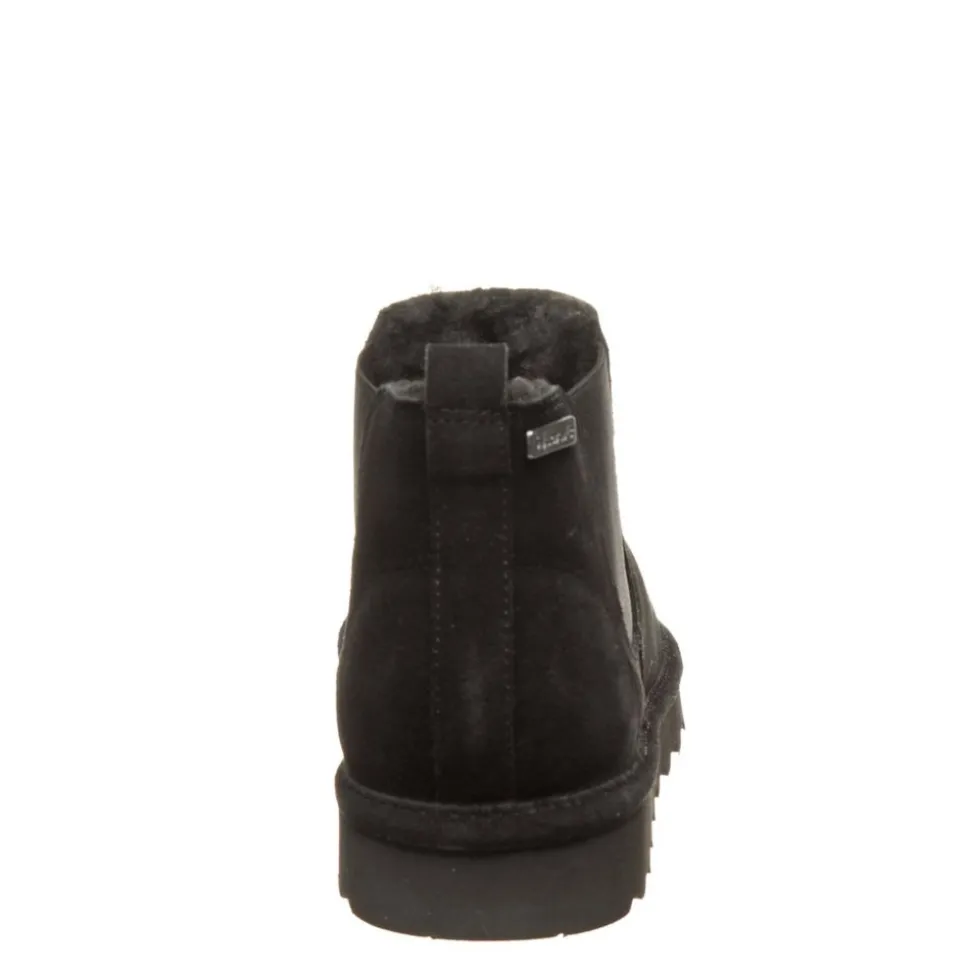 Bearpaw Womens Drew Short Fur Boot
