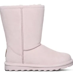 Bearpaw Womens Elle Short Wide Fur Boot