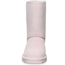 Bearpaw Womens Elle Short Wide Fur Boot