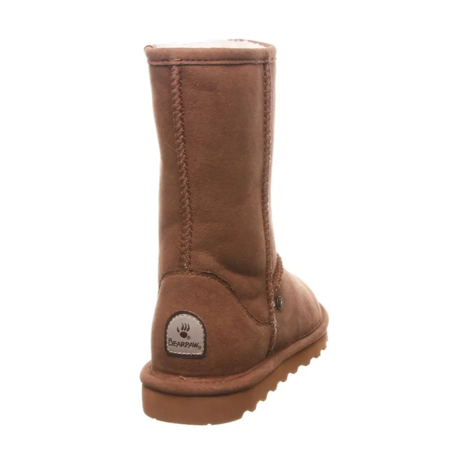 Bearpaw Womens Elle Short Vegan Fur Boot