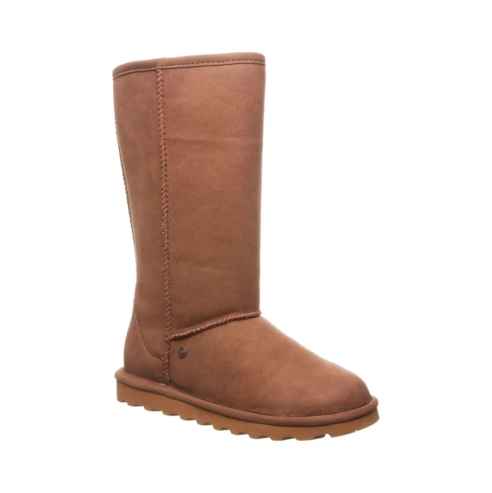Bearpaw Womens Elle Tall Vegan Faux Fur Boot