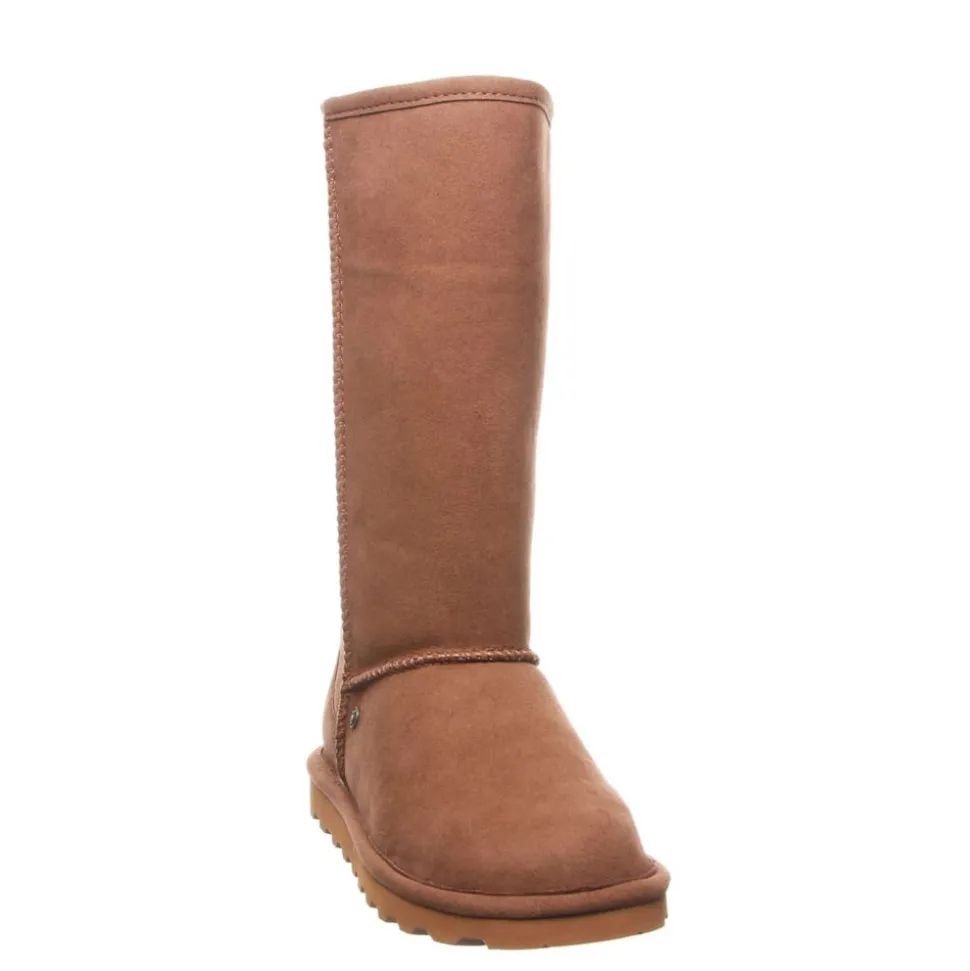 Bearpaw Womens Elle Tall Vegan Faux Fur Boot
