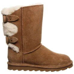 Bearpaw Womens Eloise Wide Calf Fur Boot