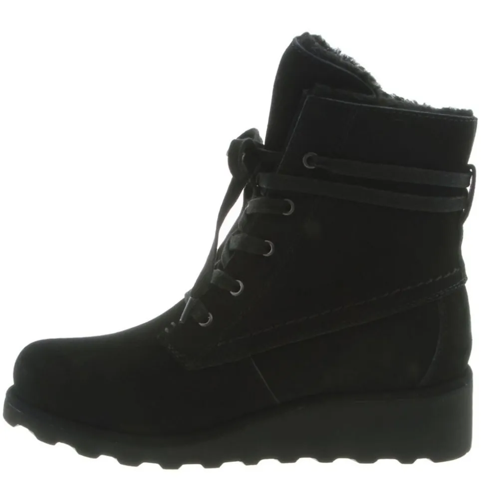 Bearpaw Womens Krista Wide Calf Wedge Boot