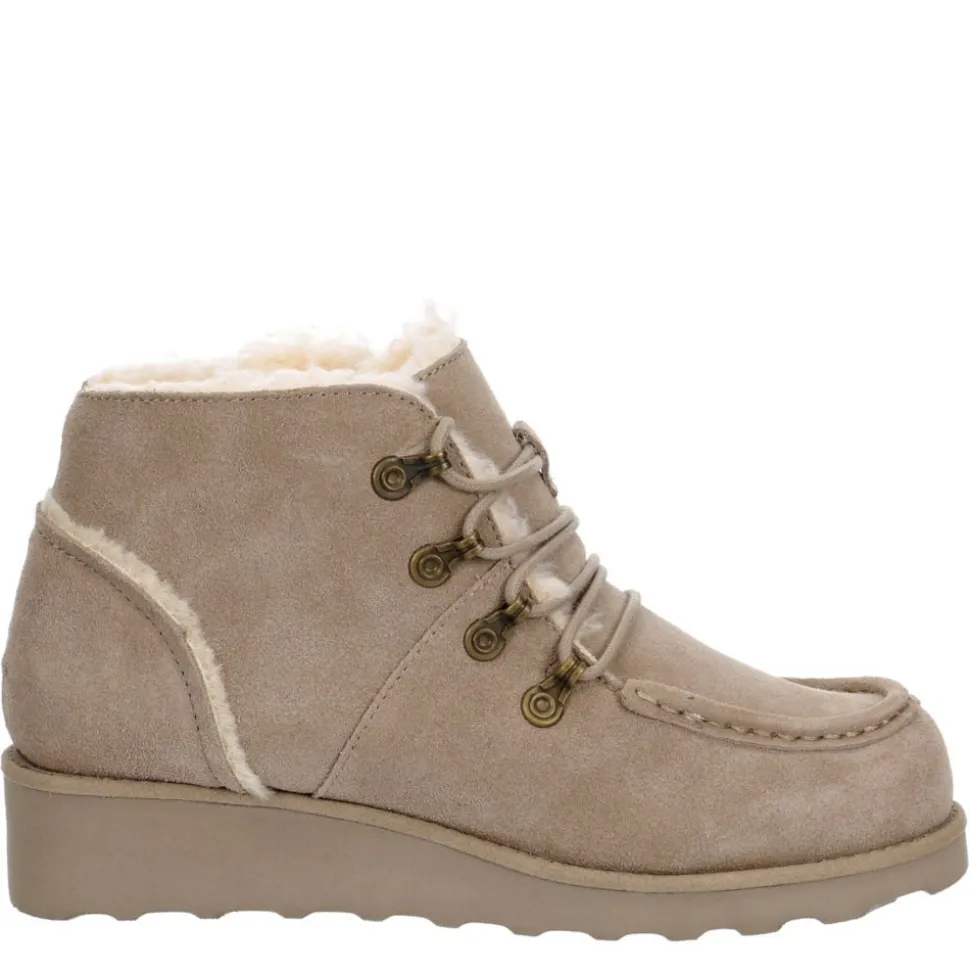 Bearpaw Womens Malinda Lace-Up Boot