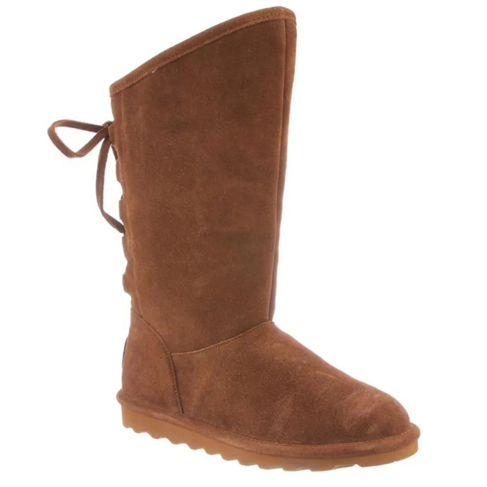Bearpaw Womens Phylly Wide Fur Boot