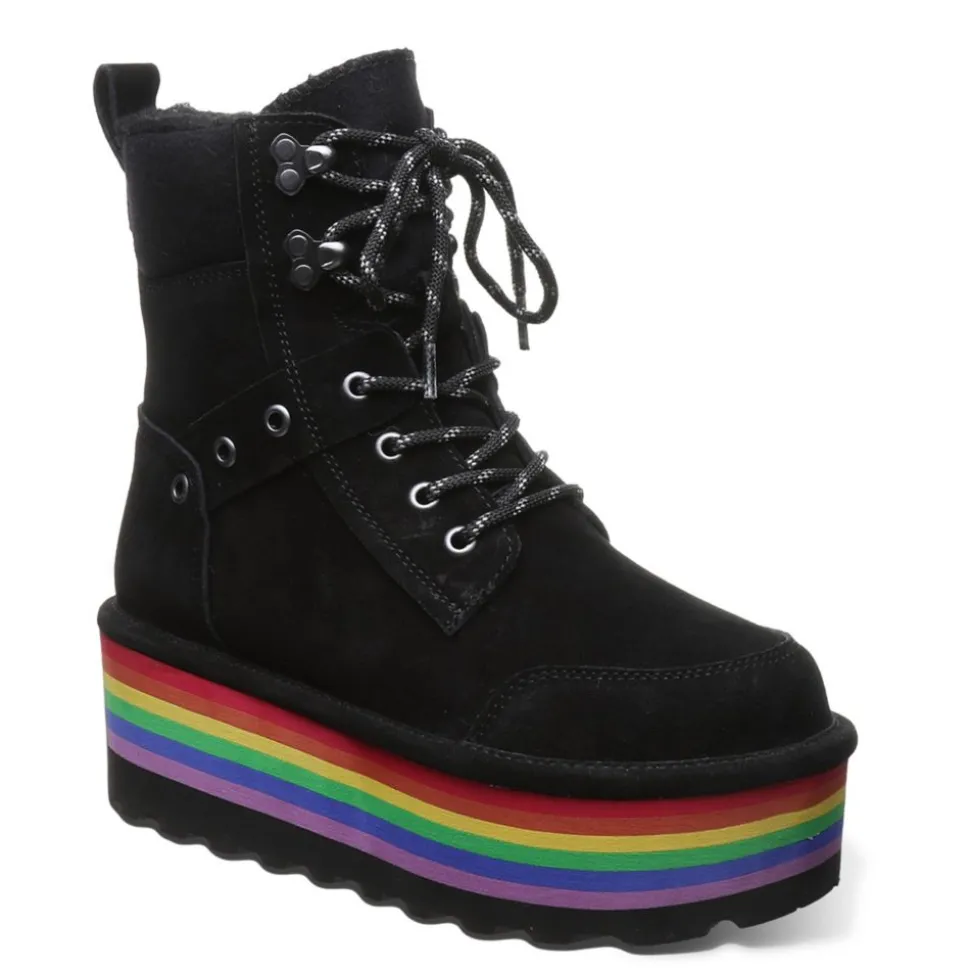 Bearpaw Womens Retro Alicia Lace Up Boot
