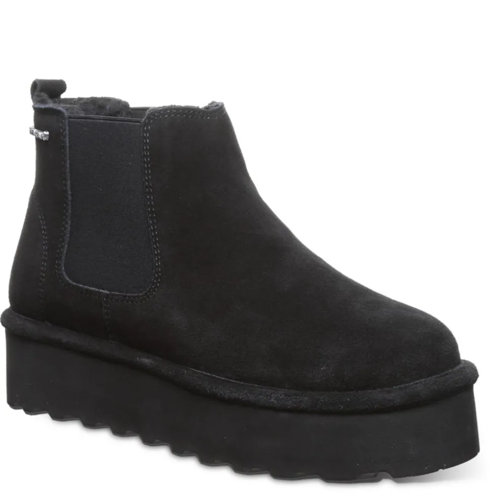 Bearpaw Womens Retro Drew Fur Boot