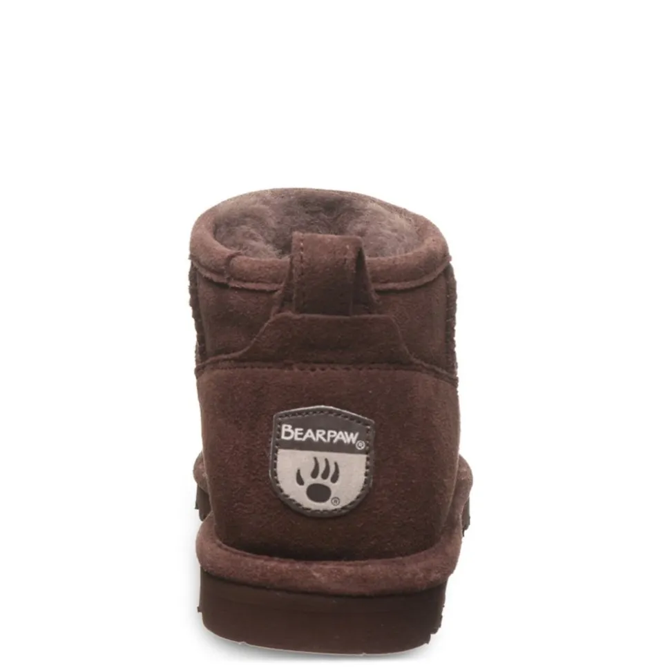 Bearpaw Womens Shorty Fur Boot