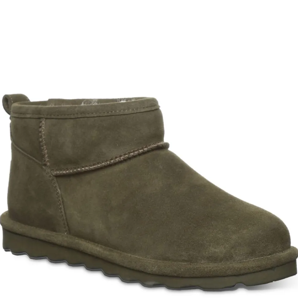 Bearpaw Womens Shorty Fur Boot