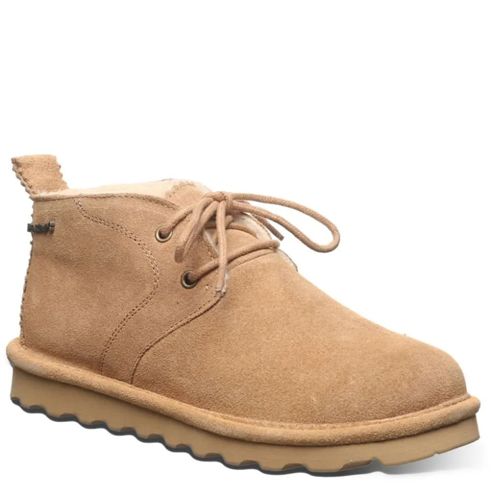 Bearpaw Womens Sky Lace Up Fur Boot