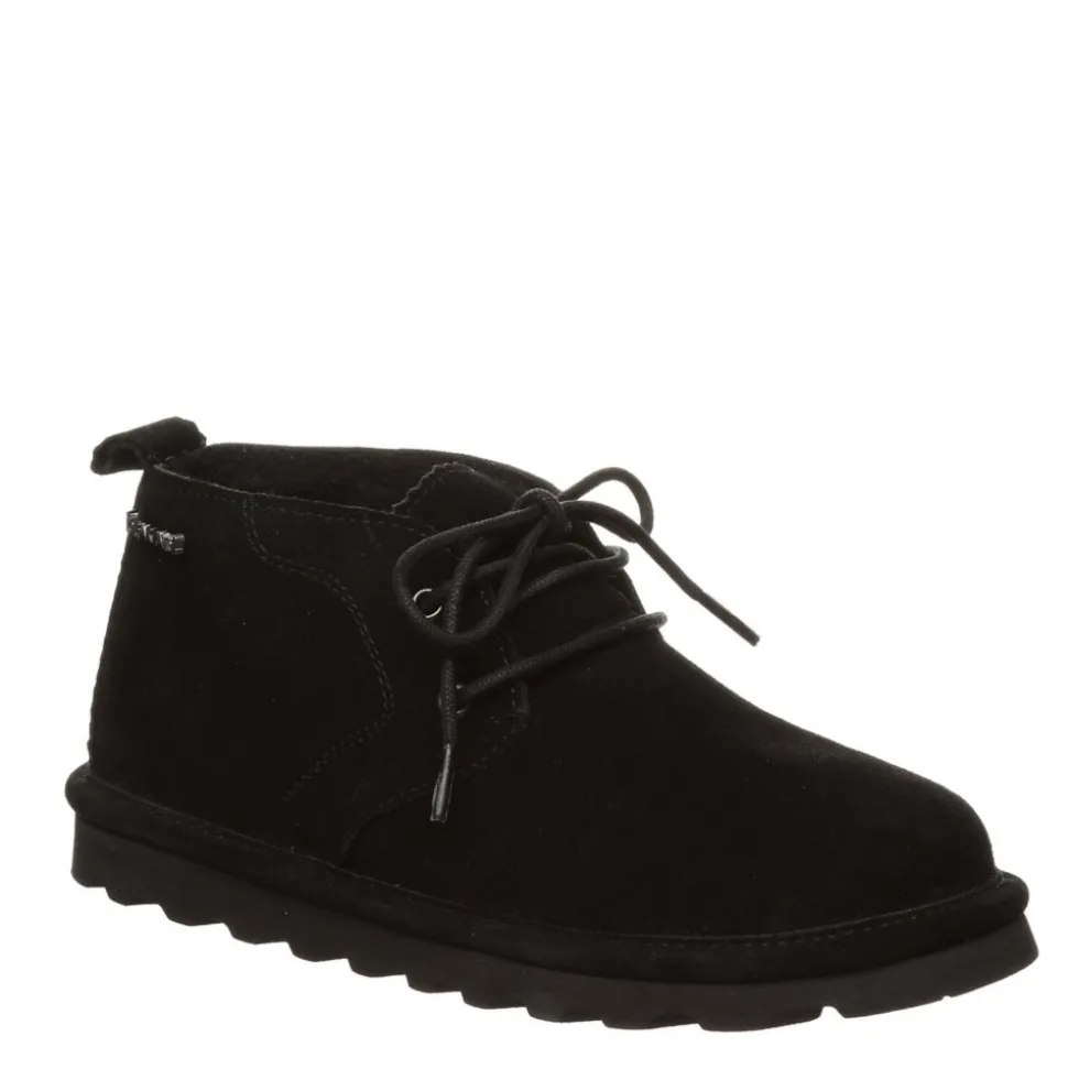 Bearpaw Womens Skye Lace-Up Fur Boot