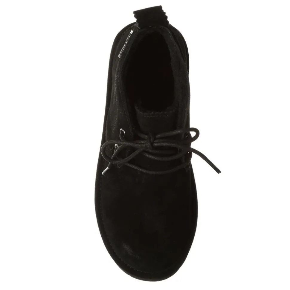 Bearpaw Womens Skye Lace-Up Fur Boot