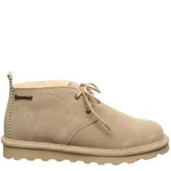 Bearpaw Womens Skye Lace-Up Fur Boot