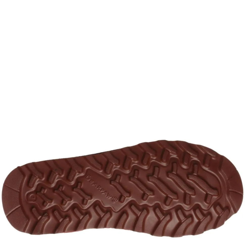 Bearpaw Womens Skye Lace-Up Fur Boot