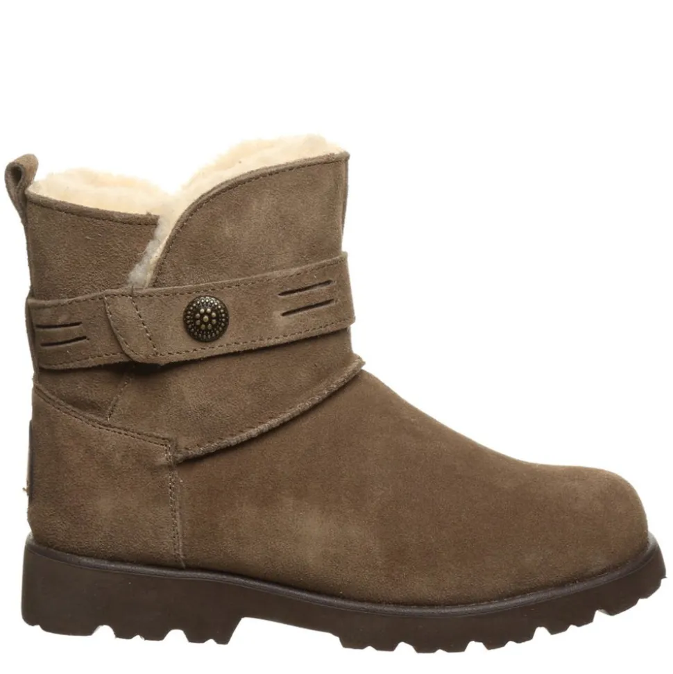 Bearpaw Womens Wellston Faux Fur Boot