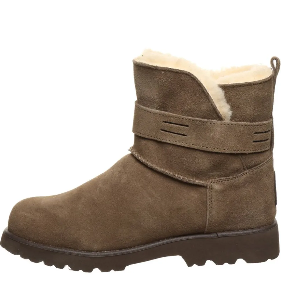 Bearpaw Womens Wellston Faux Fur Boot