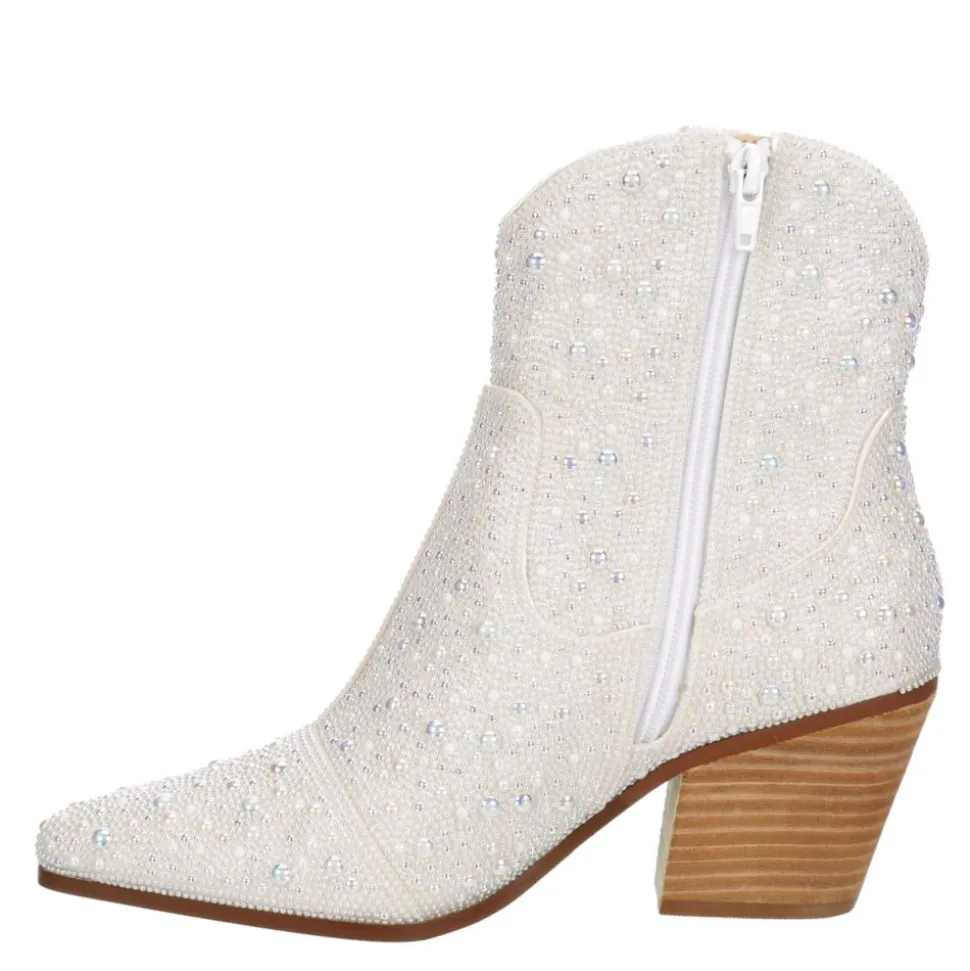 Betsey Johnson Womens Diva Western Boot